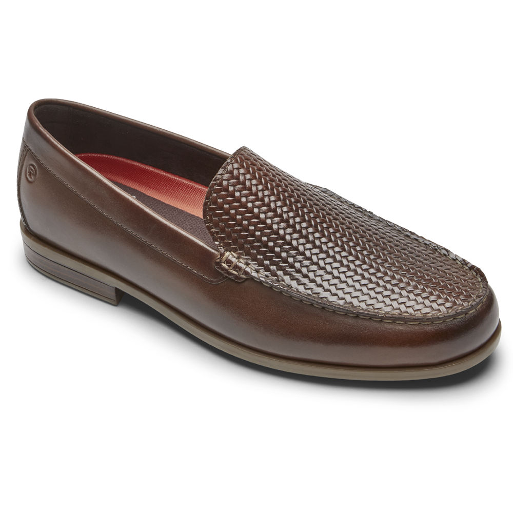 Rockport Singapore Mens Slip-On - Classic Lite 2 Venetian Brown - ZV4721986